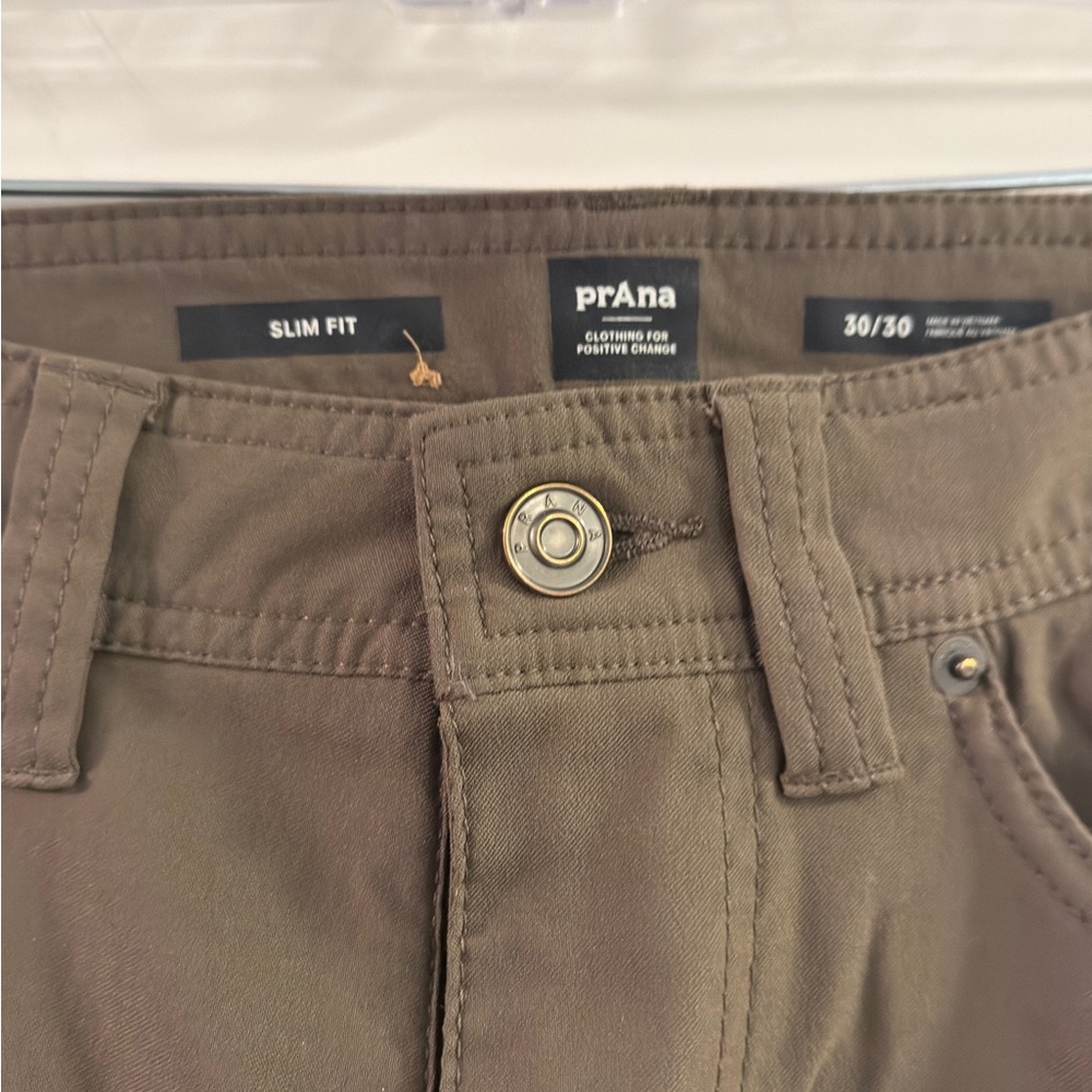 Men’s Prana Brion Slim II - 30x30 - Slate Green